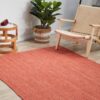 Modern Red Rug - The Flooring Guys
