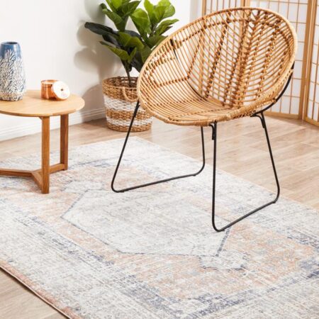 Rug Culture Mayfair Lorissa Peach Rectangle Rug
