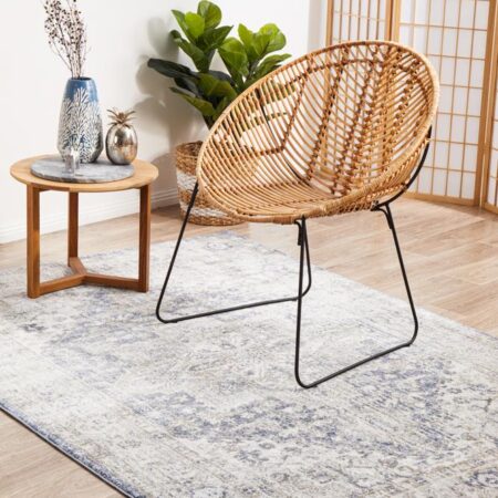 Rug Culture Mayfair Hugo Ocean Rectangle Rug