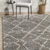 SAF-44-GRY Shag Grey Rug - The Flooring Guys