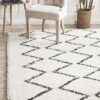 SAF-11-WHT Shag White Rug - The Flooring Guys