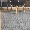 REL-130-BLUE Transitional Blue Rug - The Flooring Guys
