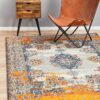 RAD-555-BONE Contemporary Multi Rug - The Flooring Guys