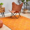 Rug Culture Radiance 444 Burnt Orange