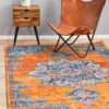 RAD-433-RUST Contemporary Multi Rug - The Flooring Guys