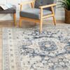 PVD-834-BLU Traditional Blue Rug - The Flooring Guys