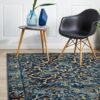 OXF-436-NAV Traditional Navy Rug - The Flooring Guys