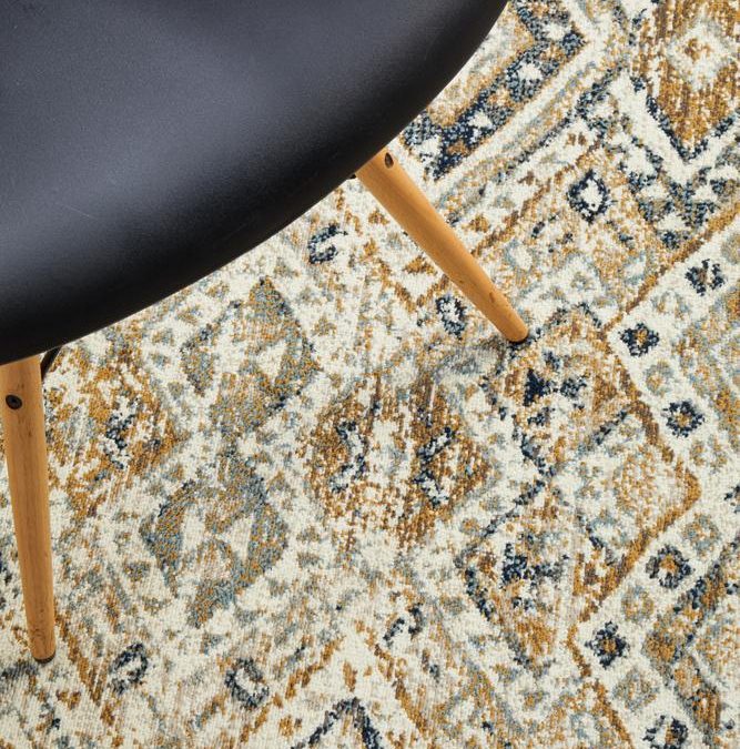 Rug Culture Mayfair Tribe Bone Rectangle Rug - The Flooring Guys