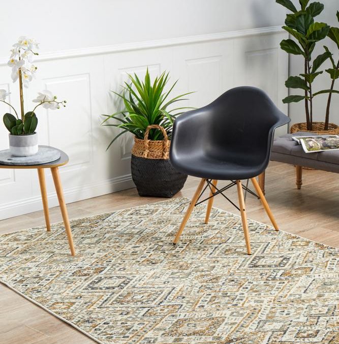 Rug Culture Mayfair Tribe Bone Rectangle Rug - The Flooring Guys