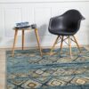 OXF-430-BLU Traditional Blue Rug - The Flooring Guys
