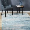OPU-115-BLUE Contemporary Blue Rug - The Flooring Guys