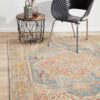ODY-110-BLUE Contemporary Multi Rug - The Flooring Guys