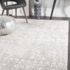 OAS-456-GREY Modern Grey Rug - The Flooring Guys