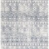 Rug Culture Ismail White Blue Rustic Rectangle Rug
