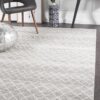 OAS-454-SIL Modern Silver Rug - The Flooring Guys
