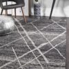 OAS-452-CHAR Modern Charcoal Rug - The Flooring Guys