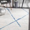 OAS-452-BLUE Modern Blue Rug - The Flooring Guys