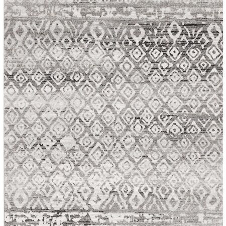 Rug Culture Zakira Dark Grey Tribal Rectangle Rug