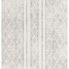 Rug Culture Salma White And Grey Tribal Rectangle Rug
