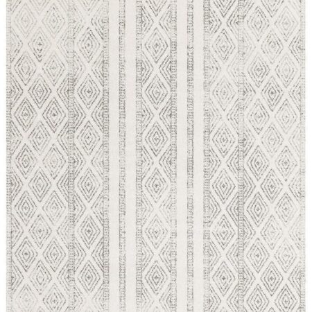 Rug Culture Salma White And Grey Tribal Rectangle Rug