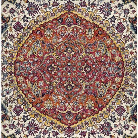 Rug Culture Museum Shelly Rust Rectangle Rug