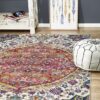 MUS-867-RUST Modern Rust Rug - The Flooring Guys