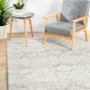 MIR-358-SIL Modern Silver Rug - The Flooring Guys