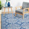 MIR-358-NAV Modern Navy Rug - The Flooring Guys