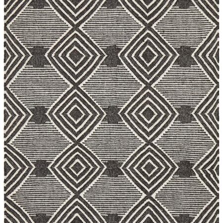 Rug Culture Rhythm Dance Charcoal Rectangle Rug