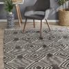 MIL-744-CHA Modern Charcoal Rug - The Flooring Guys