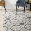 MET-612-SIL Modern Silver Rug - The Flooring Guys