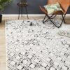 MET-607-BLWH Modern Multi Rug - The Flooring Guys