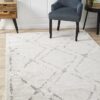 MET-606-SIL Modern Silver Rug - The Flooring Guys