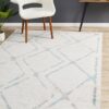 MET-606-BLUE Modern Blue Rug - The Flooring Guys