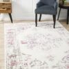 MET-602-PNK Modern Pink Rug - The Flooring Guys