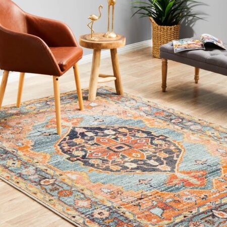 Rug Culture Legacy 862 Rust Rectangle Rug