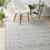 HUD-807-GRY Modern Grey Rug - The Flooring Guys