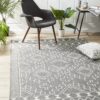 HUD-802-GRY Modern Grey Rug - The Flooring Guys