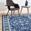 EVO-261-NAVY Modern Navy Rug - The Flooring Guys