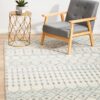EVO-260-WHI Modern White Rug - The Flooring Guys