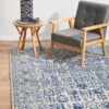 EVO-256-BLUE Modern Blue Rug - The Flooring Guys
