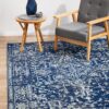 EVO-253-NAVY Modern Navy Rug - The Flooring Guys