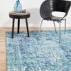 EVO-253-BLUE Modern Blue Rug - The Flooring Guys