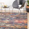 DRM-851-MIDN Modern Blue Rug - The Flooring Guys