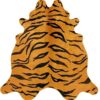 COWHIDE-TIGER Cowhide Tiger Rug - The Flooring Guys