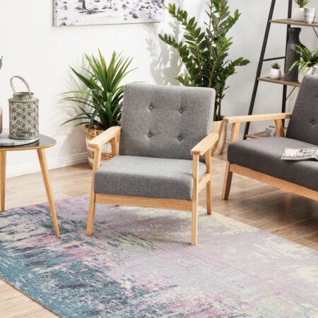 Rug Culture Monet Stunning Violet Rectangle Rug