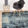 CAL-6105-NAV Modern Navy Rug - The Flooring Guys