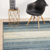 CAL-6102-BLU Modern Blue Rug - The Flooring Guys