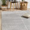 BRD-935-SIL Contemporary Silver Rug - The Flooring Guys