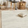 BRD-933-SIL Contemporary Silver Rug - The Flooring Guys